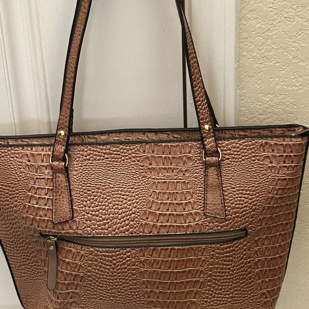 FAUX Alligator Handbag